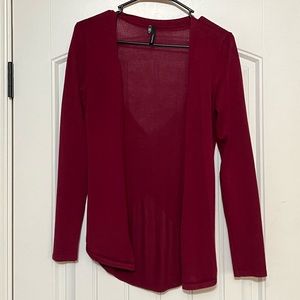 Cranberry Maurices cardigan